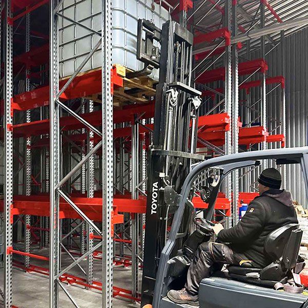 Cтелажі набивні Profi Drive-in